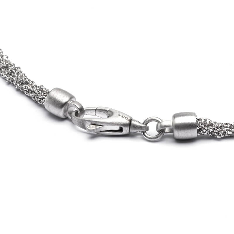 woven silver chain